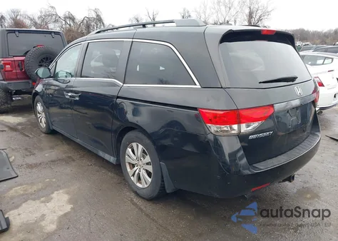 2014 Honda Odyssey Ex-L z USA, uszkodzony, nr VIN 5FNRL5H65EB013663